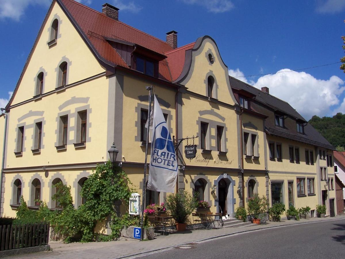 Hotel-Gasthof Die Post Brennerei Frankenhoehe Schillingsfürst Екстериор снимка