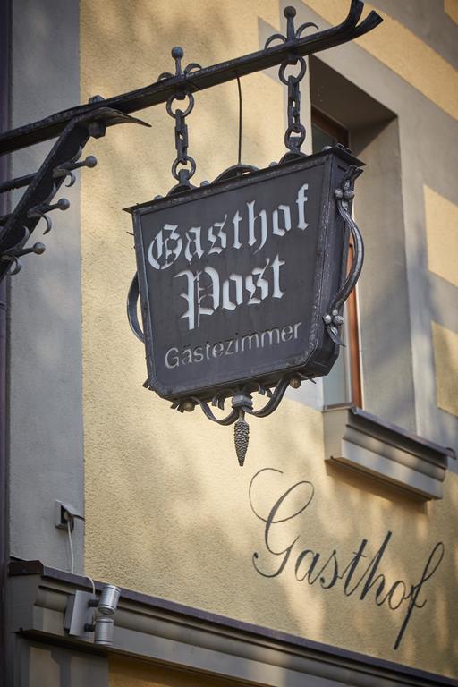 Hotel-Gasthof Die Post Brennerei Frankenhoehe Schillingsfürst Екстериор снимка